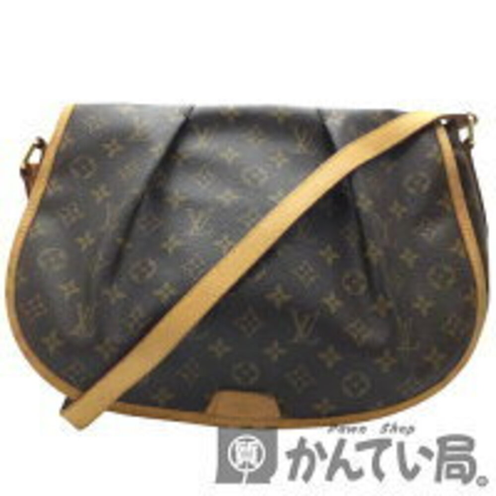 LOUIS VUITTON Menilmontant Monogram Shoulder Bag Crossbody